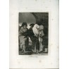 Pauvres créatures, gravure n 22 originale de Goya 5e édition (1881-1886).