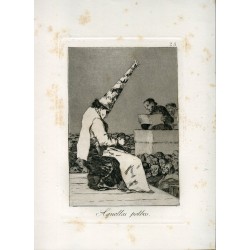 Diese Pulver, Kupferstich Nr. 23, Original Goya, 5. Auflage (1881–1886).