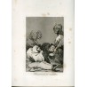 Obsequio al maestro, grabado nº 47 original de Goya 5ª edición (1881-1886).
