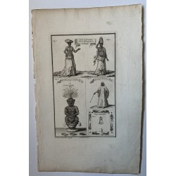 Costume des Grands, Costume des épouses du Roi, Favori du Roi, Agoye, Dieu des Conseils, Sépulcre du Roi (1752-1759)