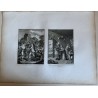 Set of six Hogarth Don Quixote engravings - Heath edition, 1822