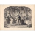 The Dancing Lesson (the Tarantella), after Thomas Uwins, 1848.