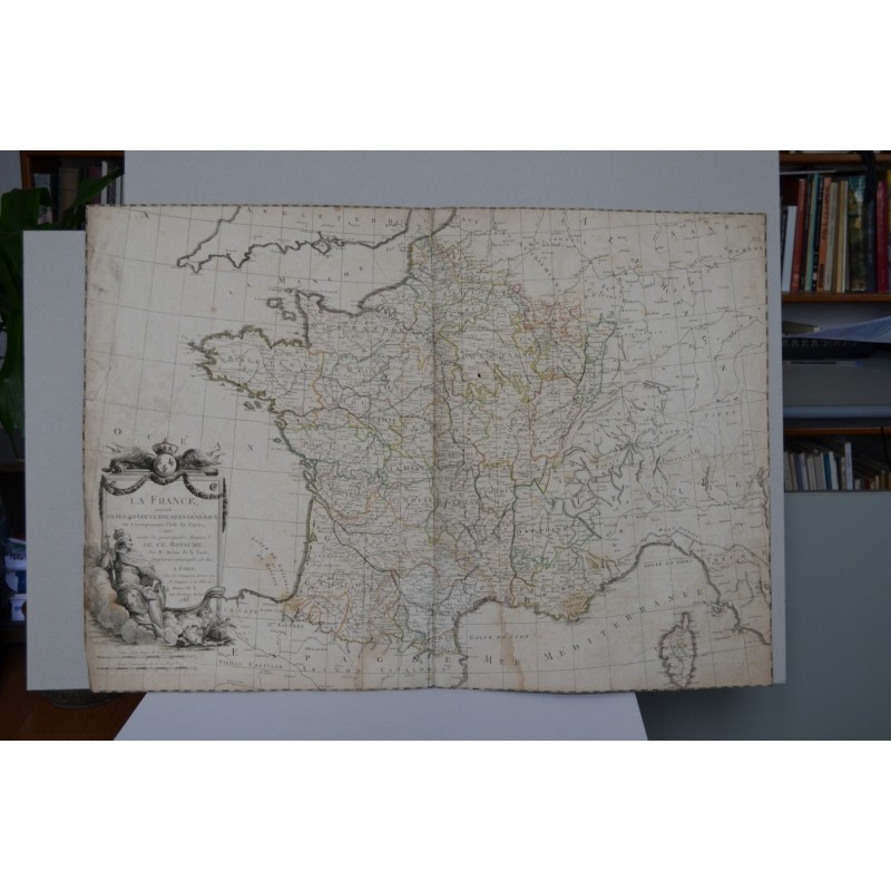 1788 Mappa Brion de la Tour - Francia