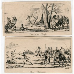 Scènes militaires - Jean Duplessis-Bertaux