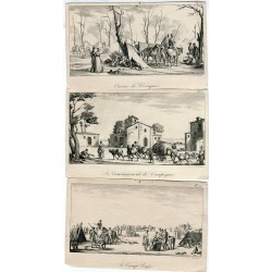 Scènes militaires - Jean Duplessis-Bertaux