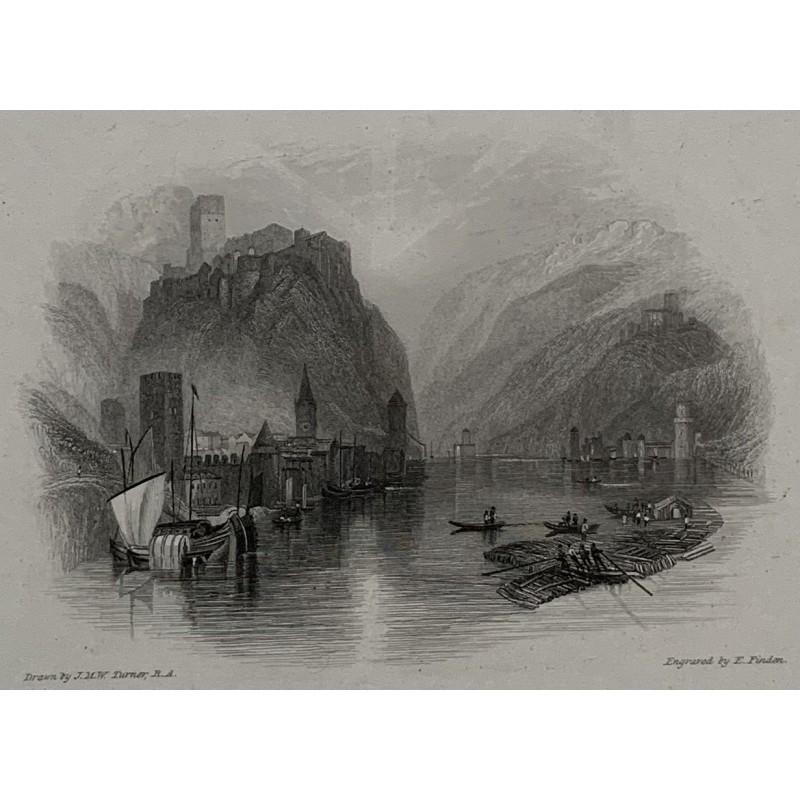 Bacharach am Rhein. 1833