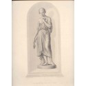 Lavinia. Grabado por W. Roffe de la estatua de mármol por B.E.Spence