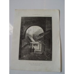 Veduta di una strada di Tetouan. 1860. Inviata dal nostro corrispondente DE Merás.