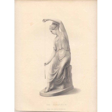 The filatrice' from the statue by Schadow