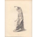 The filatrice. from the statue by Schadow