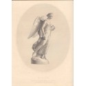 Aurore gravée par W. Roffe sur une statue de J-Gibson.