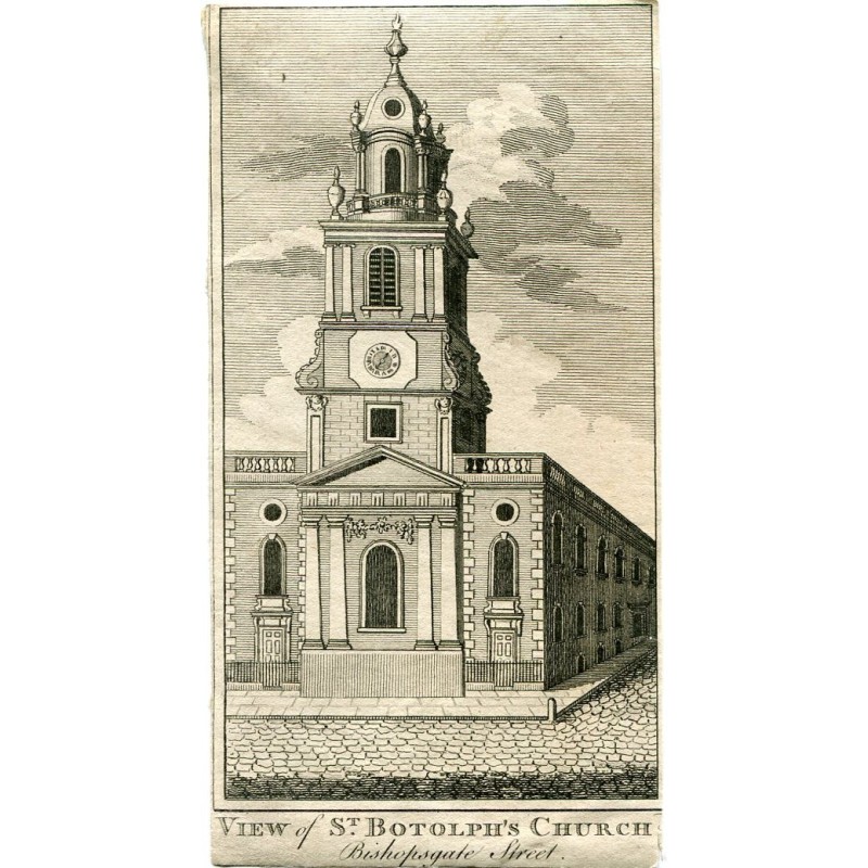 St. Botolphs Kirche, Botolphs. 1770