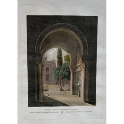 La Porta delle Palme della Moschea di Cordova - Alexandre Laborde, 1810