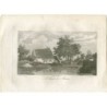 La Cabane de Martin. Gravure de Laure Vander