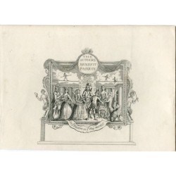 William Hogarth. Les auteurs bénéficient de Pasquin