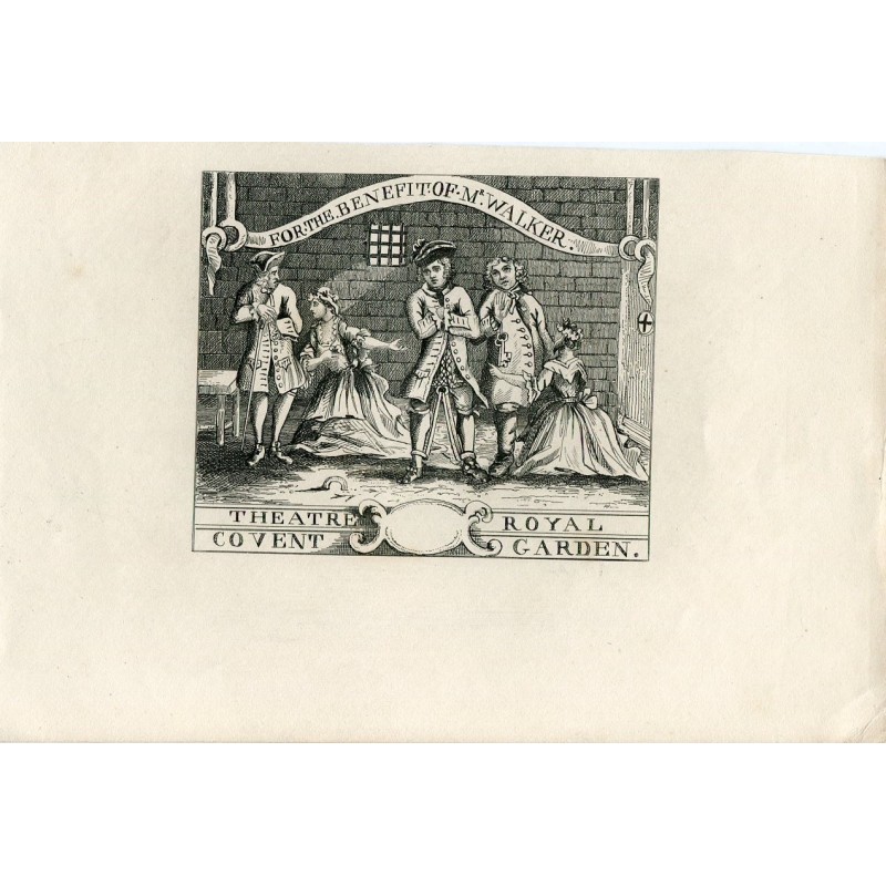 William Hogarth. Teatro Reale di Covent Garden