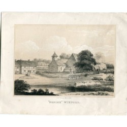 Popish Wixford, gezeichnet und lithographiert von CF Green im Jahr 1862