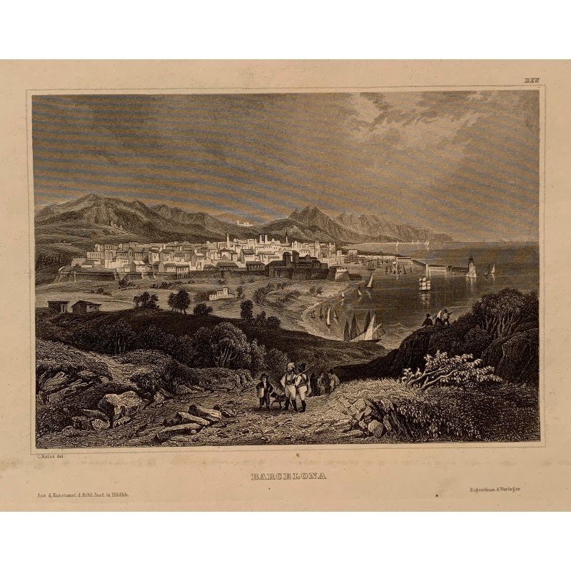 Barcelone, Espagne, début du XIXe siècle.