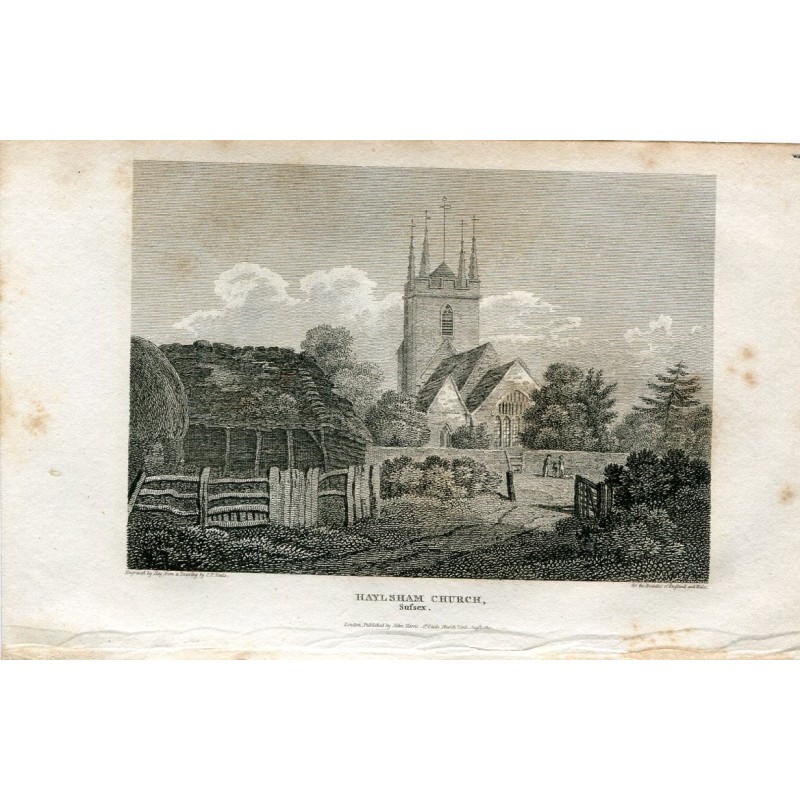 Chiesa parrocchiale di Hailsham, Sussex. 1812.