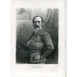 Portrait. Horace Vernet. Drawn and engraved by Masson, 1890