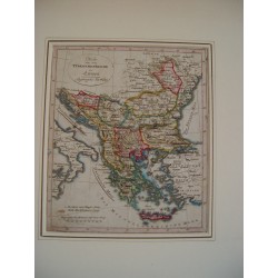 Karte von dem Turkischenreiche in Europa bei Joh Walch in 1812