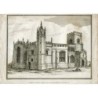 North East view of Hillesdon Church engraved by S. Lysons in 1822