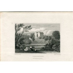Scozia. Craigstone, Aberdeenshire, incisione di S. Lacey, 1818-1829