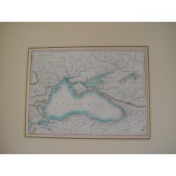 La mer Noire et les pays environnants
