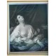 «Cleopatra» Grabado de Henry Chawnes Shenton (1825-1846)