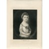 Georgiana Spencer, afterwards Duchess of Devonshire - 1877 etching