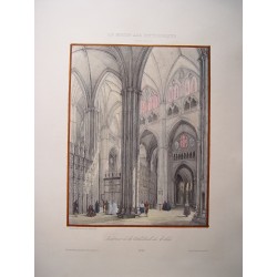 Spain. 'Interior de la catedral de Toledo'