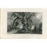 Écosse. Tonnelle du jardin du régent Murray, gravée en 1830 par S. Lacey.