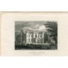 Écosse. Château de Culdees, Perthshire, gravé par J.P. Neale en 1831