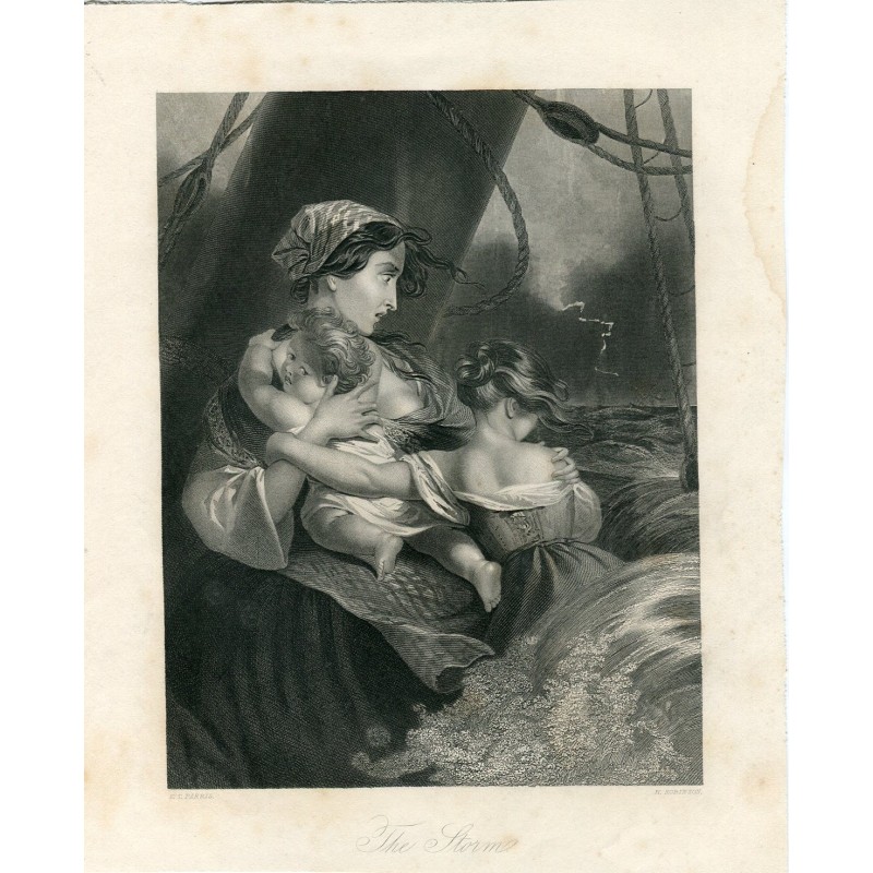 The Storm - Engraved by Henry Robinson
