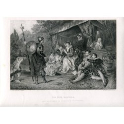 The Nine Worthies - Shakespeare - 1800s engraving