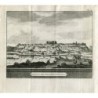 Château de San Juan de Aznalfarache, à Séville - Gravure de Van der Aa, 1707