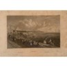 Port of Cadiz - Antique Engraving