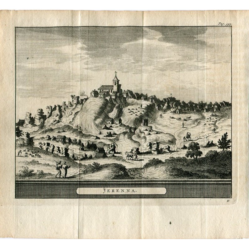 Seville. Jerenna. Engraving by Pieter Van der Aa, 1707.
