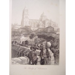 España. «Vista de Salamanca desde el Puente Romano»