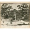 Vue de la fontaine Bachus à Aranjuez gravée par Pieter Van der Aa