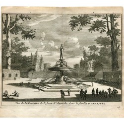 View of the Fontaine by D. Juan d'Austriche in the Garden of Aranjuez by Van der Aa