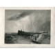 Inglaterra. Sussex. «The old pier at Littlehampton» gr. por J.Cousen obra A.W. Callcott