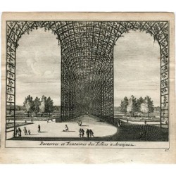 Parterres et Fontaines des Follies in Aranjuez von Van der Aa