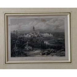 Monastero della Certosa di Jerez, Cadice - Stampa antica