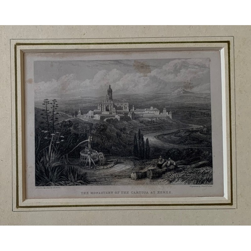 Monastero della Certosa di Jerez, Cadice - Stampa antica