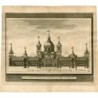 Entrée du Temple &Veue interieure du Convent&du College de l'Escorial van der Aa