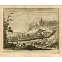 View of the Palais Royal de Madrid from the Countryside by Pieter Van der Aa.