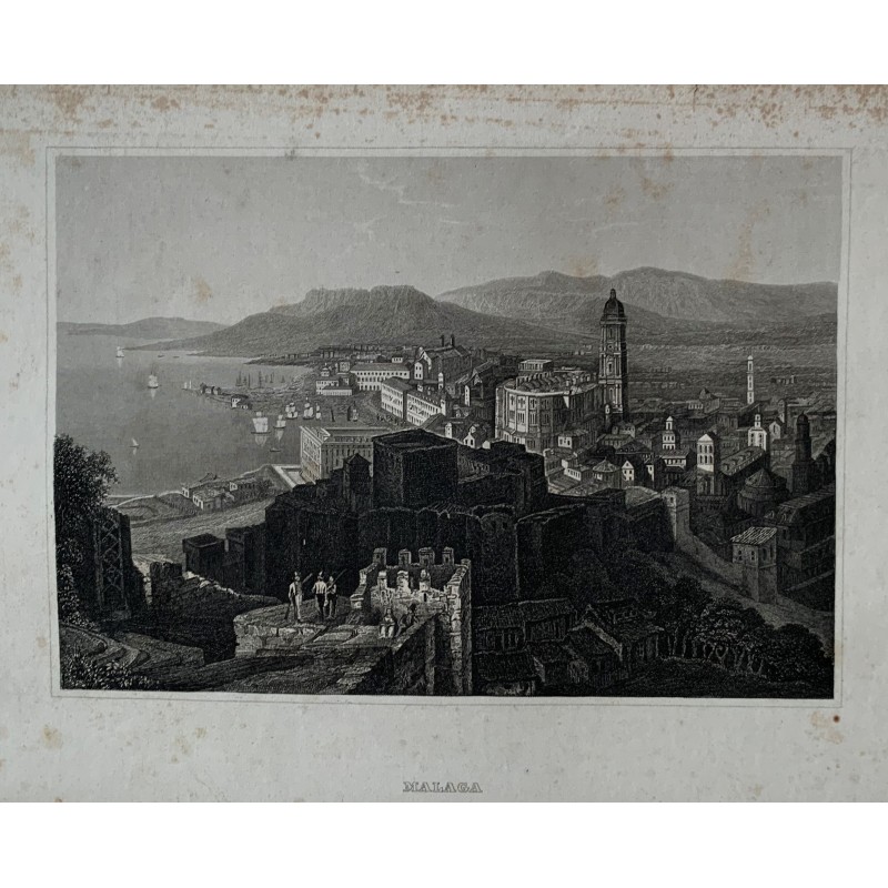 View of Malaga from the Castle