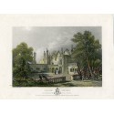 Angleterre. « E- Whurst Factory » gravé par Shury sur l'uvre de McEven en 1840