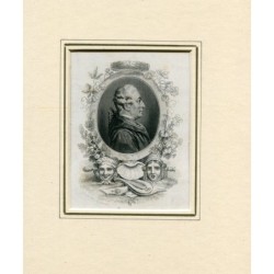 Pierre-Augustin de Beaumarchais - Antique print